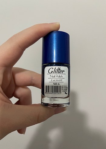 MOV Parlak Mavi Simli Oje 12 ml - Görsel 2