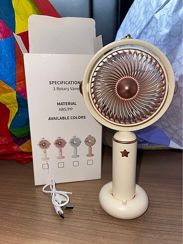 3 Kademeli Mini Fan