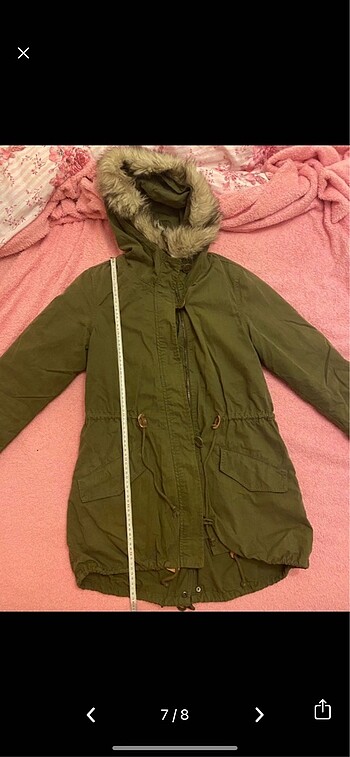 T Box Haki Parka - Görsel 7