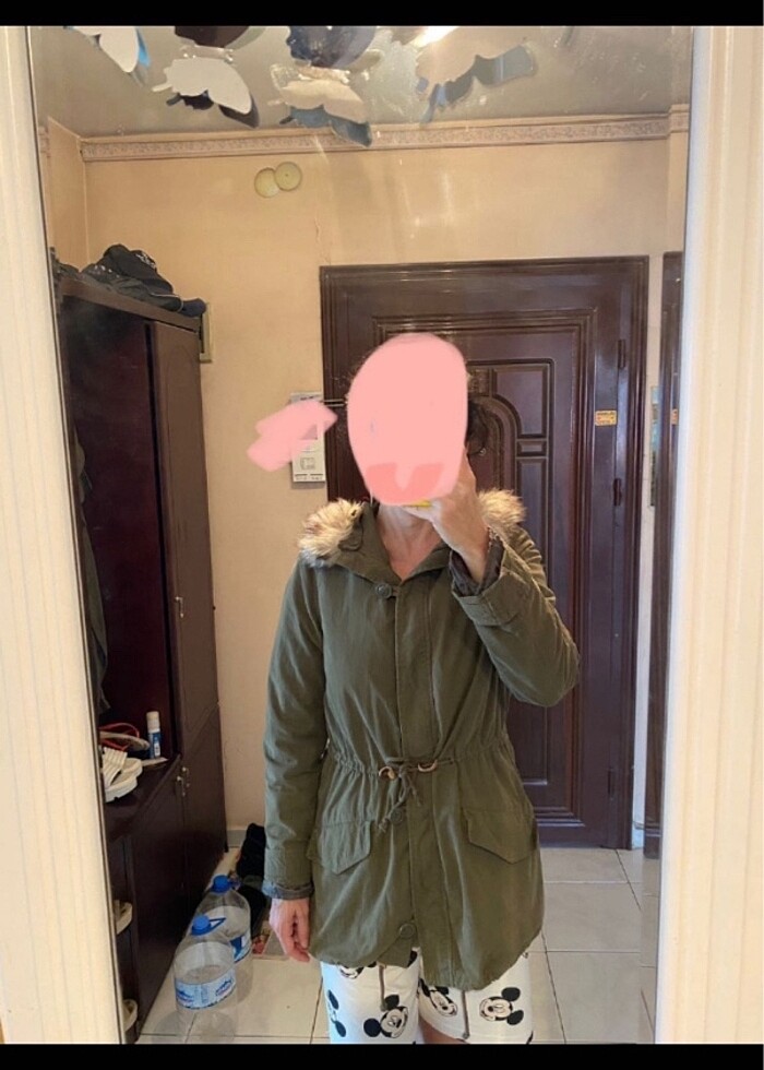 T Box Haki Parka - Görsel 2