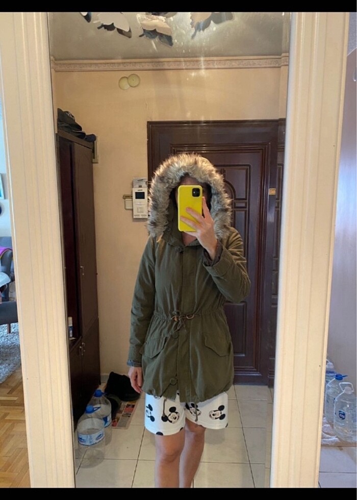 T Box Haki Parka - Görsel 5