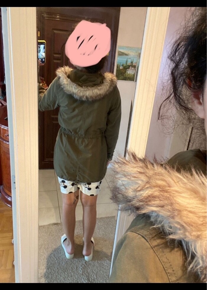 T Box Haki Parka - Görsel 4