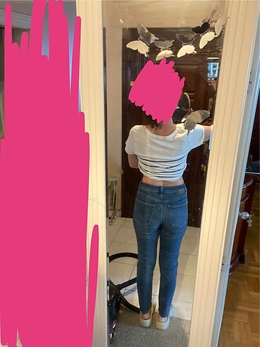 s Beden mavi Renk Mavi Jeans Kot Pantolon
