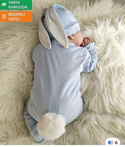 Tavşan bebek kıyafet