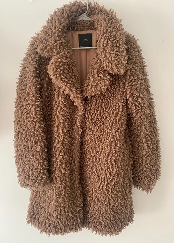 Zara Kahverengi Teddy Kadin Midi Kaban