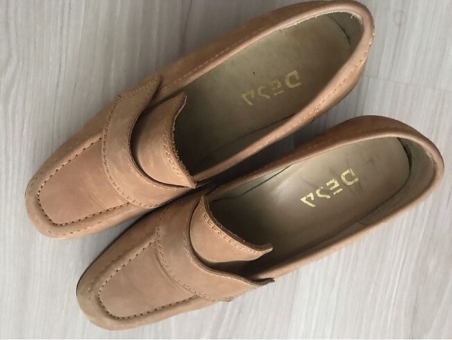 38 Beden camel Renk Desa Vintage Ayakkabı Nubuk
