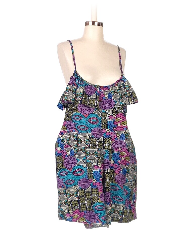 Vintage Love Kısa Tulum %70 İndirimli. - Görsel 2