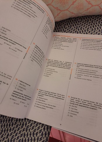 KPSS Tarih Öğretmenliği Deneme Sınavları Kitapları - Görsel 3