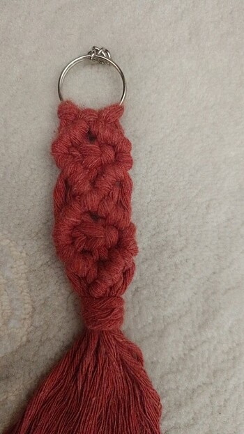 Makrome anahtarlık  - Görsel 3