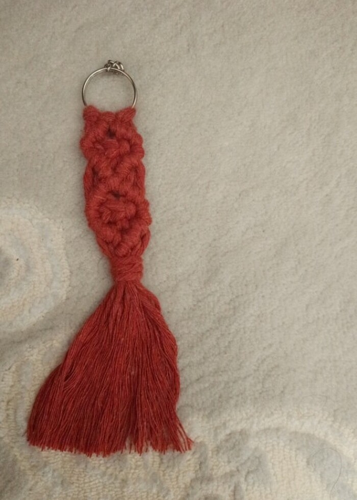 Makrome anahtarlık  - Görsel 2