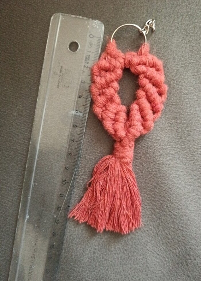 Makrome anahtarlık  - Görsel 2