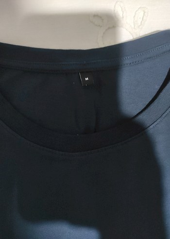 Lacivert Denim Baskılı Erkek Tişört - Görsel 5