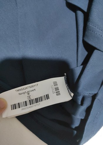 Lacivert Denim Baskılı Erkek Tişört - Görsel 6