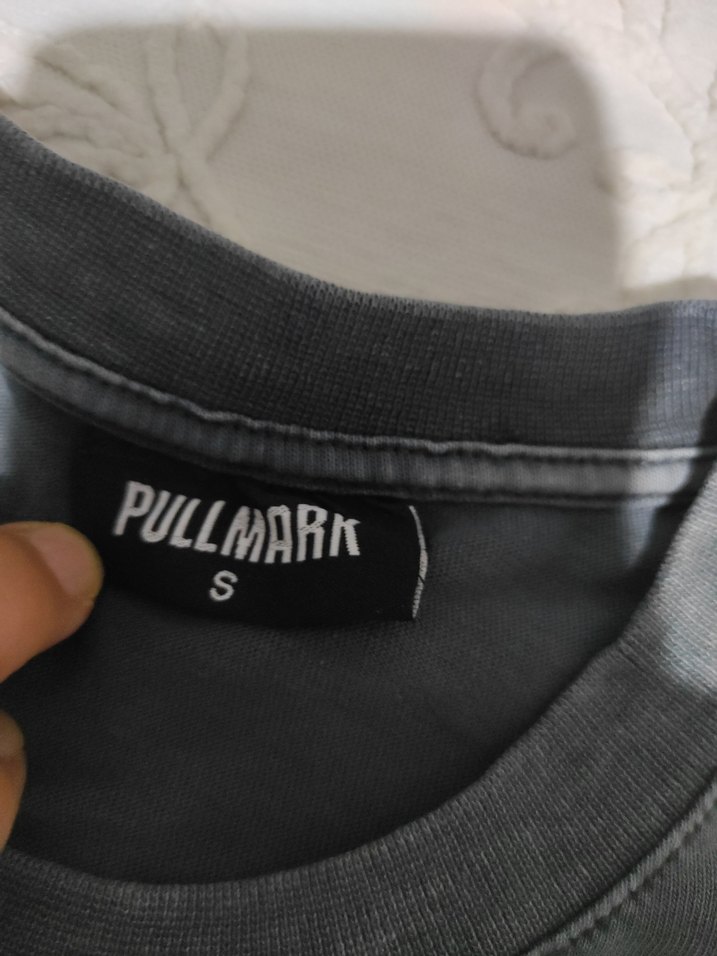 Siyah Oversize Punk Tişört - Görsel 4