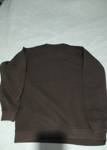 Kahverengi Baskılı  Sweatshirt - Görsel 5