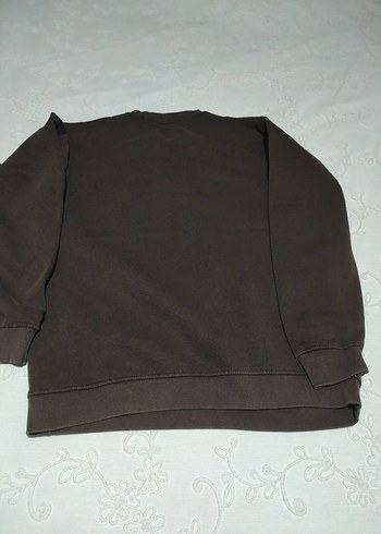Kahverengi Baskılı  Sweatshirt - Görsel 6