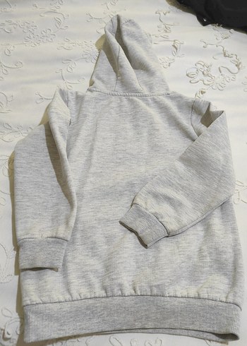 Kapüşonlu ekruErkek Çocuk Sweatshirt - Görsel 3