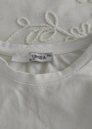 krem Çocuk Uzun Kollu tişört - Görsel 3