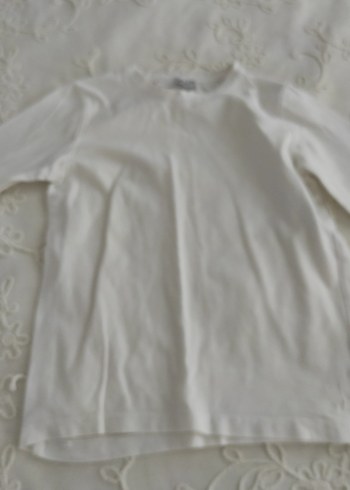 krem Çocuk Uzun Kollu tişört - Görsel 5