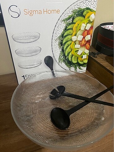 Kaşıklı Servis Tabağı