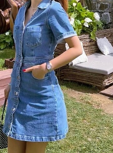 Zara Zara kot elbise