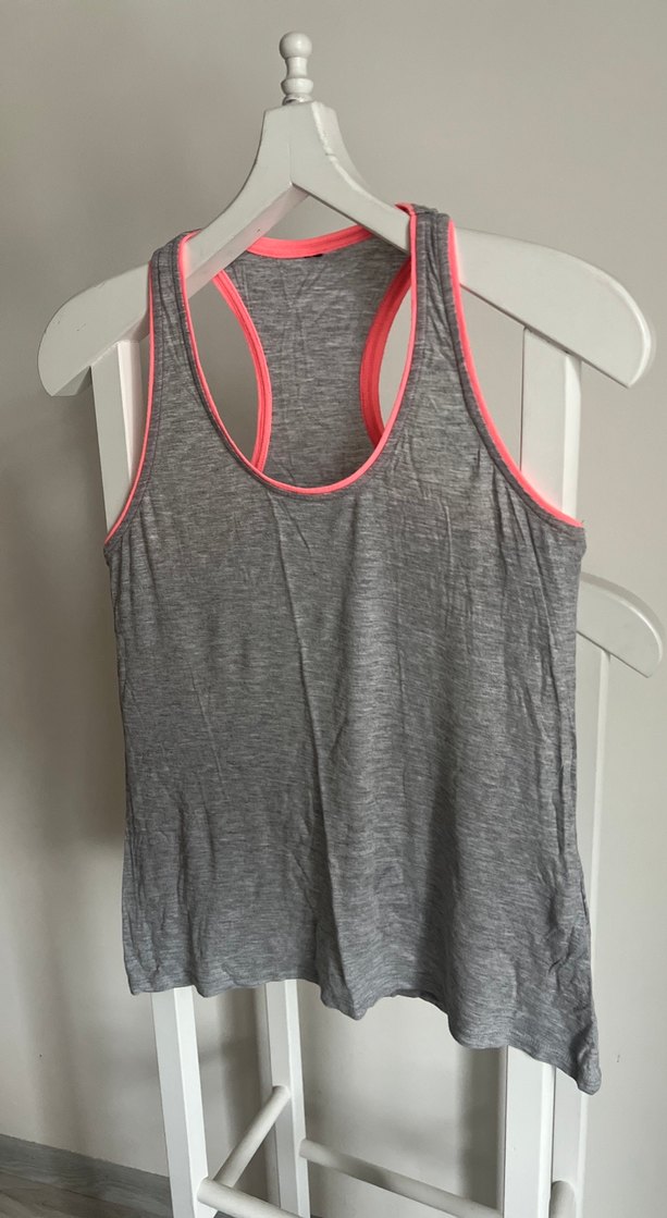 Gri Sporcu Atlet, Neon Detaylı - Görsel 2