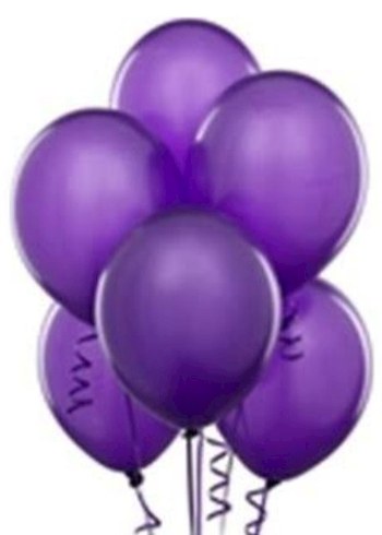 Koyu Mor Parti Balonları