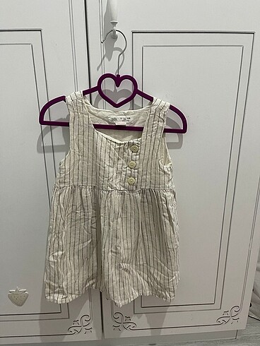 Zara 2 3 yaş kız çocuk elbisesi