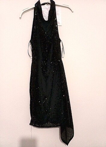 Payetli abiye elbise  - Görsel 4