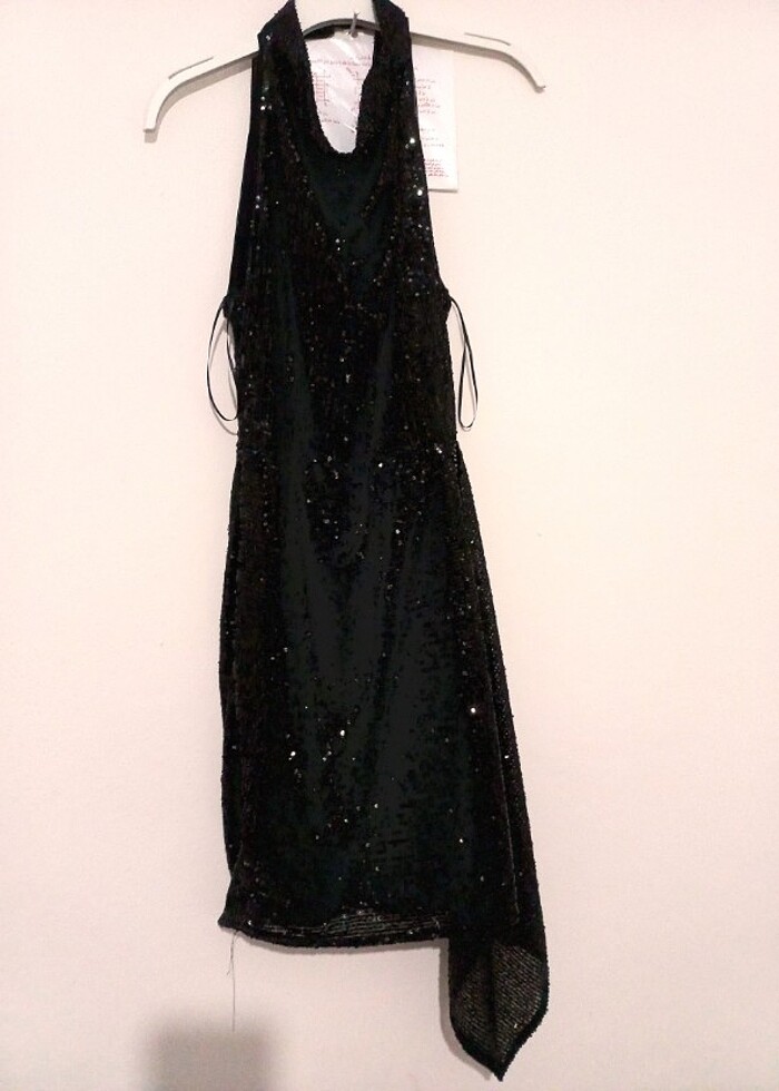 Payetli abiye elbise  - Görsel 4