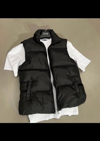 Siyah Şişme Yelek - Görsel 2