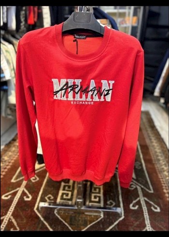 Armani Milano Kirmizi Sweatshirt