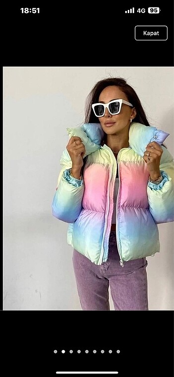 Zara Şişme mont