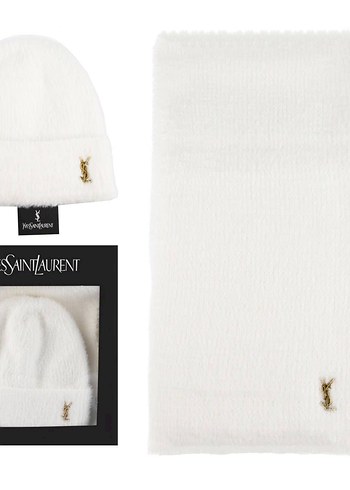 Kadın Bere Atkı Seti. ysl - Görsel 3