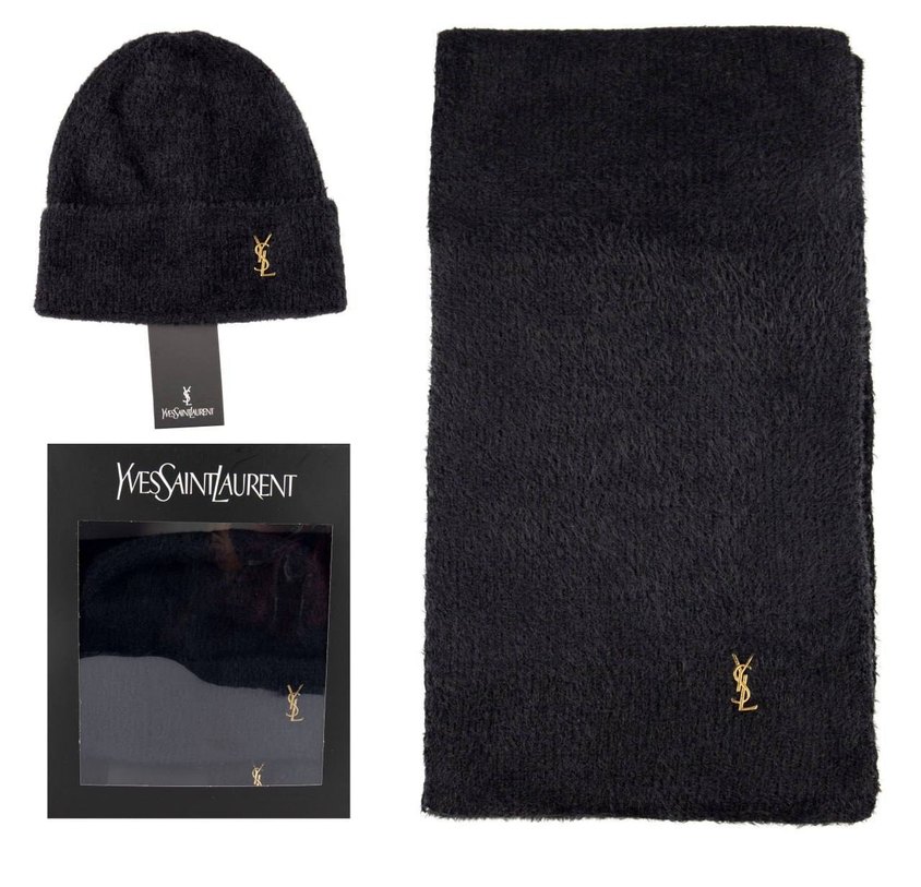 Kadın Bere Atkı Seti. ysl - Görsel 2