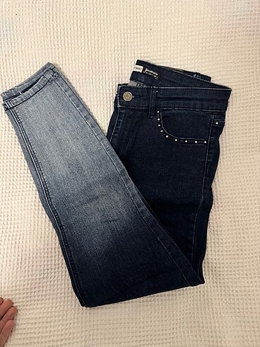 Stradivarius Taşlı Jean