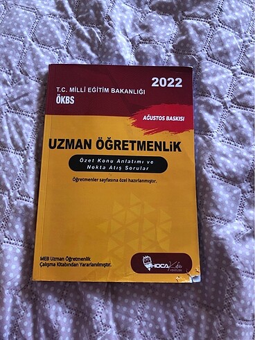 Hoca kafası uzman öğretmenlik sınava hazırlık kitabı