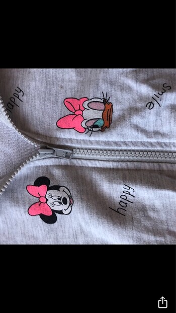 8 Yaş Beden Lcw disney 7-8 yaş fermuarlı sweatshirt