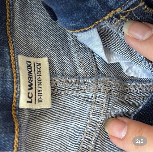 LC Waikiki LCW 10-11 yaş kot şort