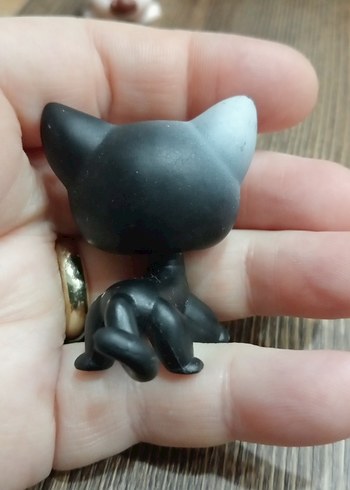 Küçük Gri Kedi Figürü - Görsel 2