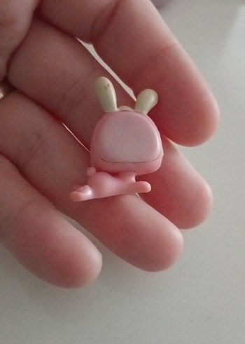 Pembe Pastel Tavşan Figür Oyuncak