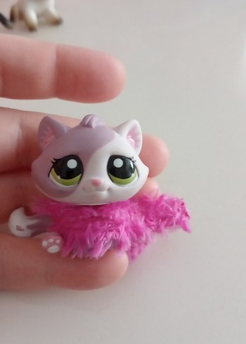 Pembe Pastel Figür Oyuncak Kedi