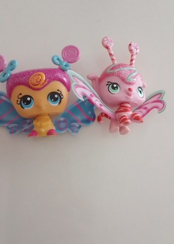 Renkli Pembe Aksiyon Figürleri