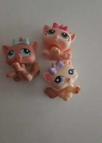 Pastel Pembe Mini Aksiyon Figürleri