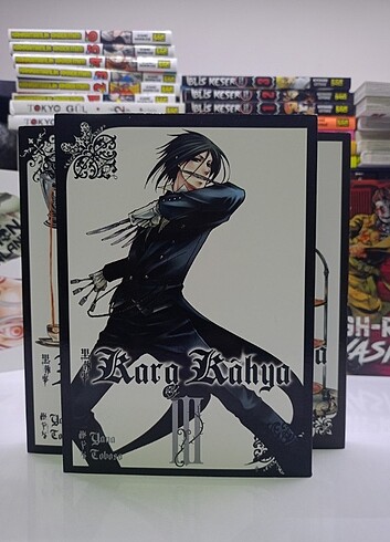  Beden Kara kahya cilt-1-2-3 manga set 