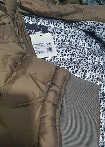 tek beden Beden kahverengi Renk Beymen Club model Kapüşonlu Erkek Şişme Mont