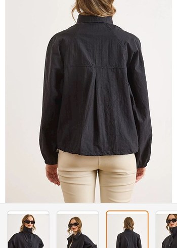 universal Beden siyah Renk Massimo Dutti model mont