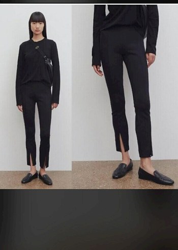 Orjinal Cos marka yırtmaçlı pantolon - Görsel 4