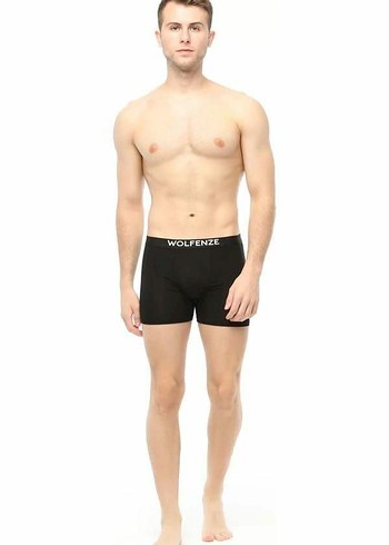 Diğer Orjinal Wolfenze kutulu 5'li boxer set