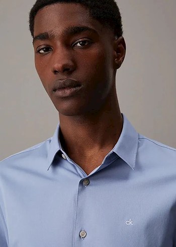 Calvin Klein CK Calvin Klein model pamuk keten gömlek